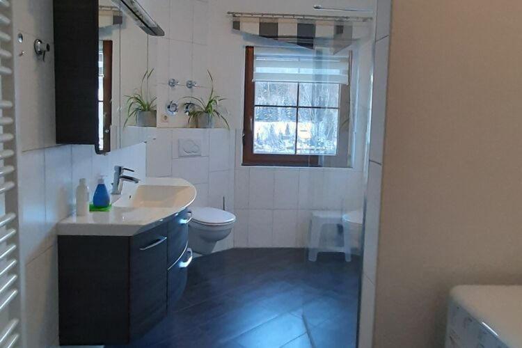 Cozy Apartment In Ore Mountains With Balcony Breitenbrunn  Bagian luar foto